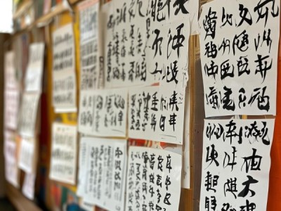 墨舞风华，五字四行书法之美鉴赏