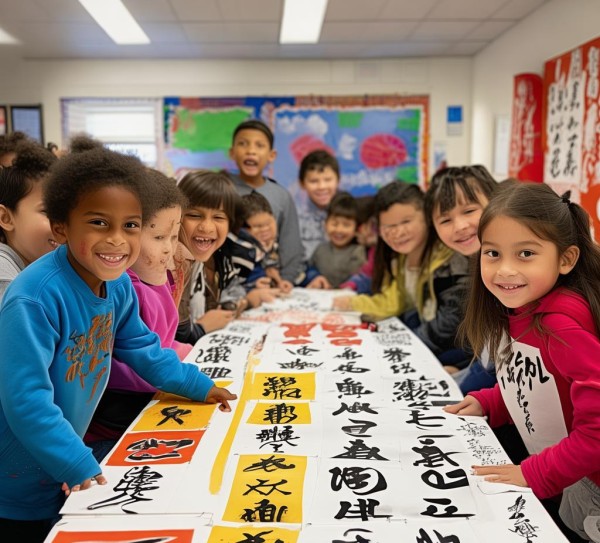 童趣飘香，二年级书法作品赏鉴之旅,童趣飘香，二年级书法作品赏鉴之旅,书法艺术,第1张