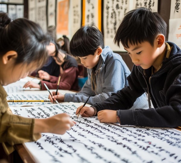 颜真卿硬笔书法传承与创新——三人行书画艺术学校培育新一代书法英才,颜真卿硬笔书法传承与创新——三人行书画艺术学校培育新一代书法英才,书法艺术,第1张