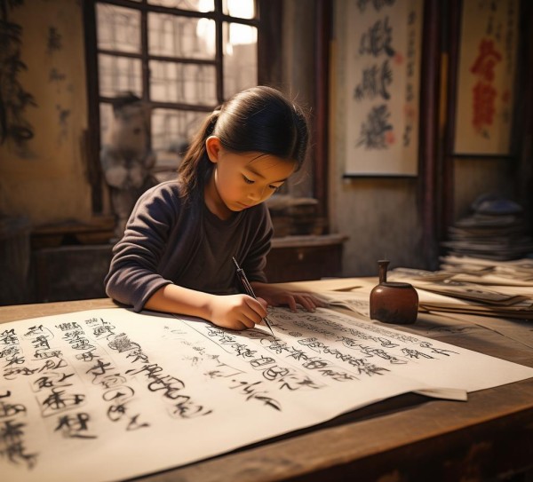 三年级书法理论探秘，传承经典，书写人生篇章,三年级书法理论探秘，传承经典，书写人生篇章,书法艺术,第1张
