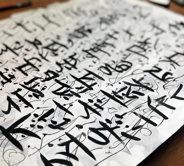 A3纸上的艺术之旅，新时代硬笔书法的传承与创新,A3纸上的艺术之旅，新时代硬笔书法的传承与创新,书法艺术,第1张