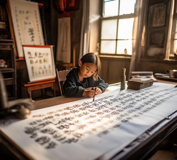 揭秘四年级书法理论考试，深度解析书法艺术精髓,揭秘四年级书法理论考试，深度解析书法艺术精髓,书法艺术,第1张