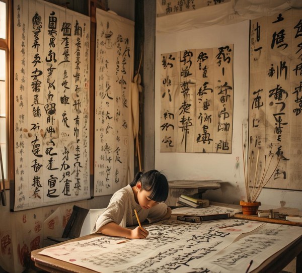 古韵新传，古诗书画融入硬笔课堂，启智润心之旅,古韵新传，古诗书画融入硬笔课堂，启智润心之旅,书法艺术,第1张