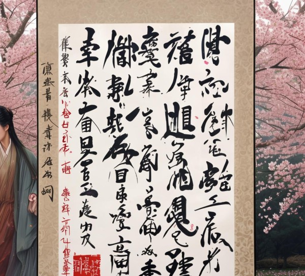 飘逸传情，六格四行书法艺术鉴赏,飘逸传情，六格四行书法艺术鉴赏,书法艺术,第1张